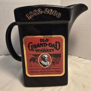 Old Grand-Dad Whiskey Wade England Ceramic Pitcher 1882-2000 - 1 of 550